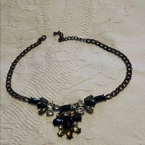 Beautiful statement necklace multicolored